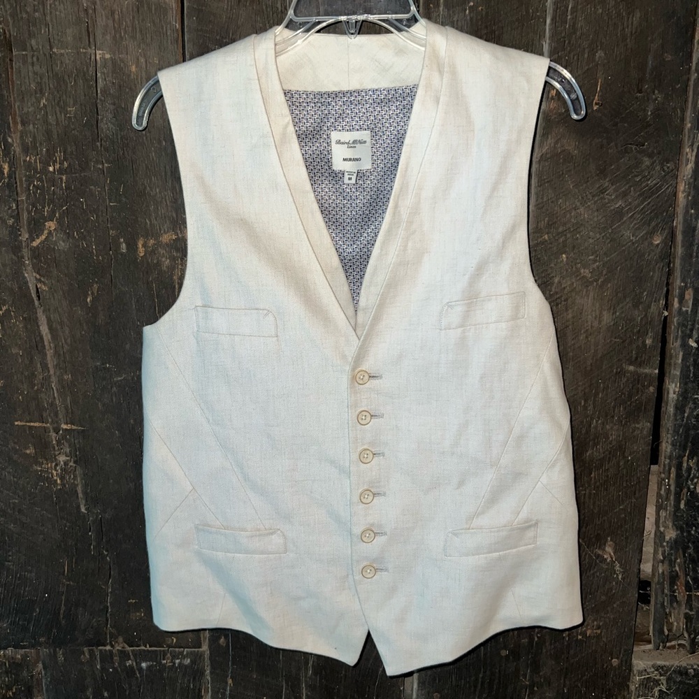 Linen Vest